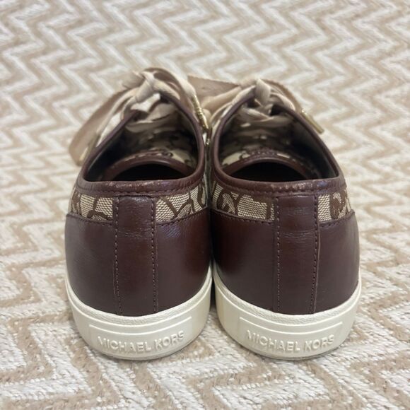 Micheal Kors Women’s Shoes City Sneakers Logo Print - Picture 4 of 9